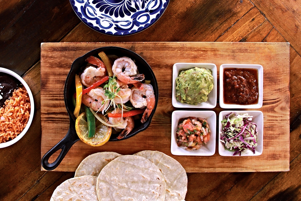 Shrimp Fajitas
